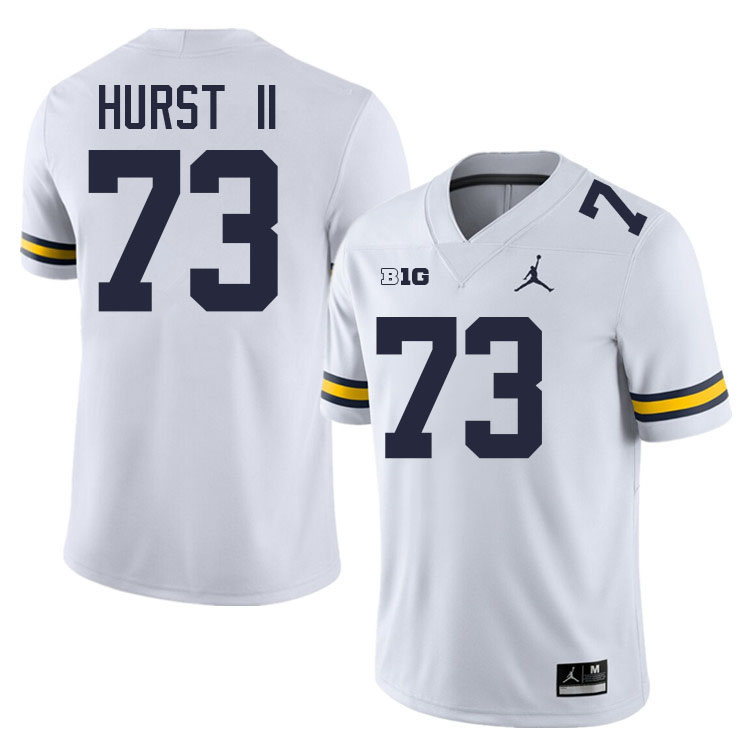 Maurice Hurst II Michigan Jersey,Michigan Wolverines #73 Maurice Hurst II Jersey Youth-White